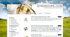 Desktop Screenshot of gyroscope.com