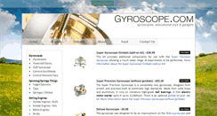 Desktop Screenshot of gyroscope.co.uk